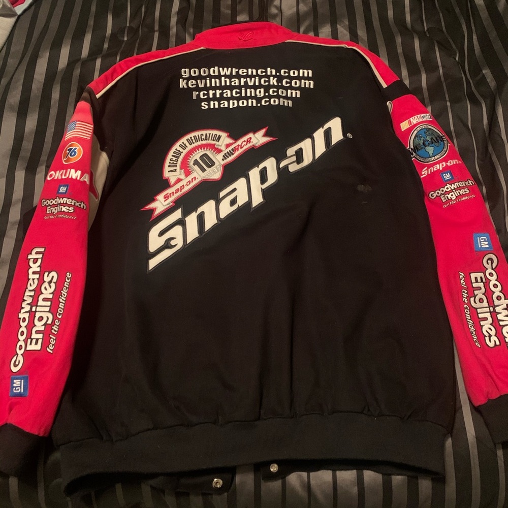 SNAP ON Kevin Harvick chase authentic jacket